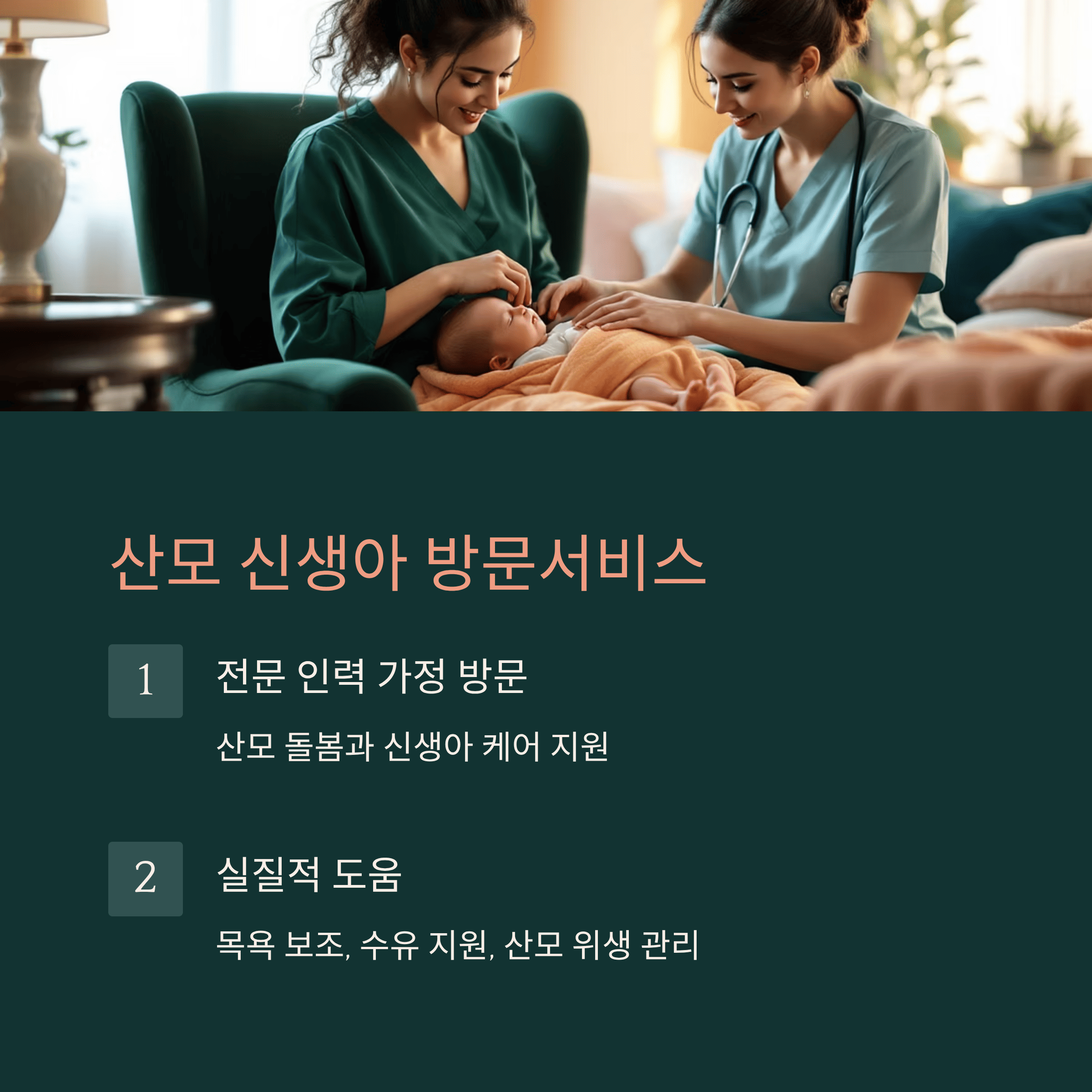 정부 출산 지원금 산모 신생아 방문 서비스