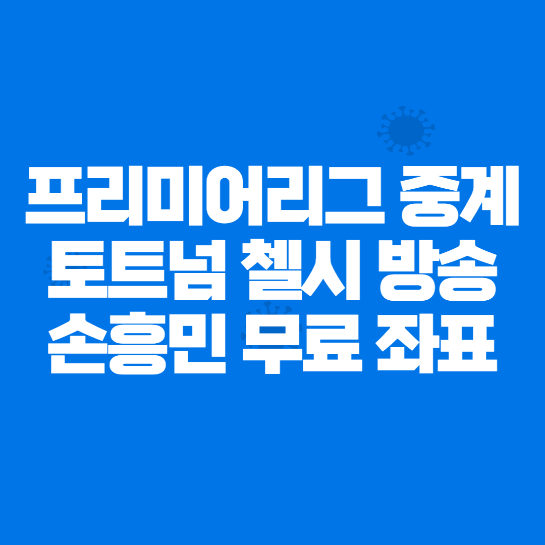 손흥민 중계