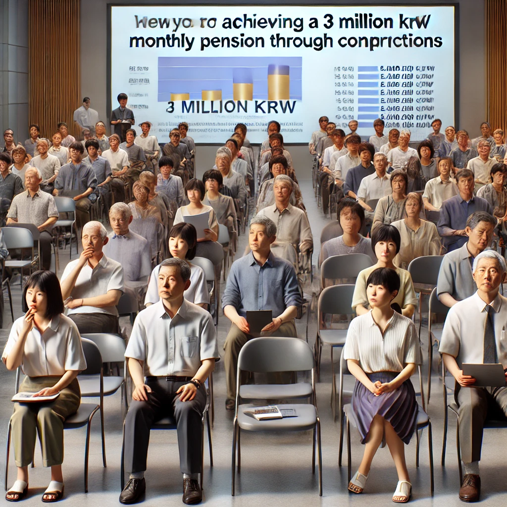 국민연금으로 300만원 연금을 받으려면 얼마나 내야 할까