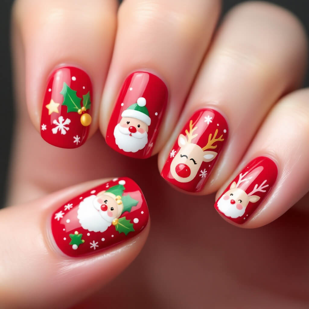 루돌프 네일아트