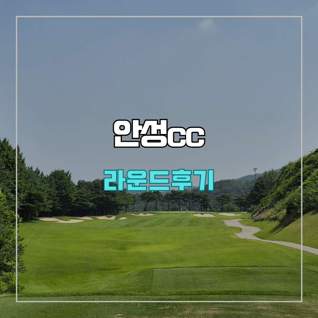 안성cc 라운드 후기