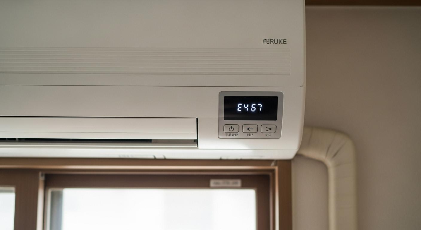에어컨 고장 e4 67