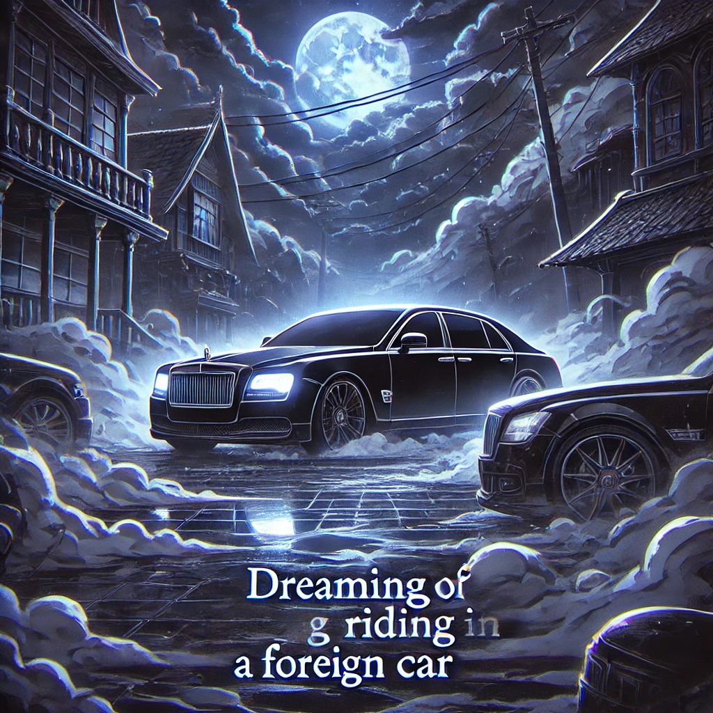 외제차를 타는 꿈