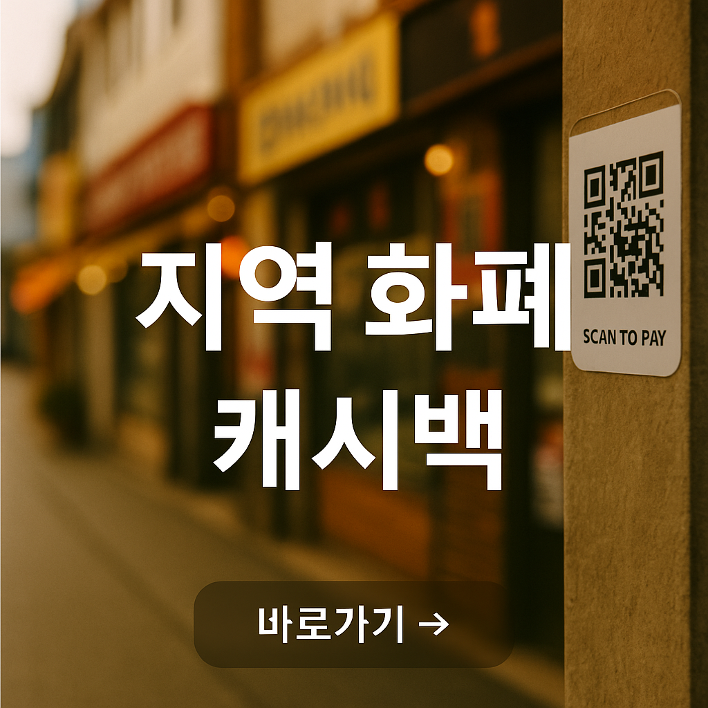 지역화폐캐시백