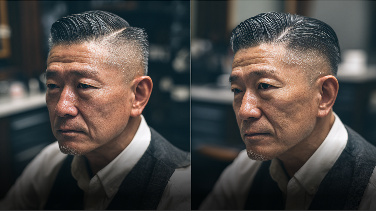 중년남성헤어,추천헤어스타일,헤어관리