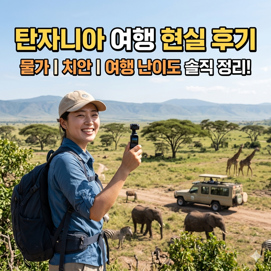 탄자니아 여행 준비물, 음식 정보 확인하러 가기