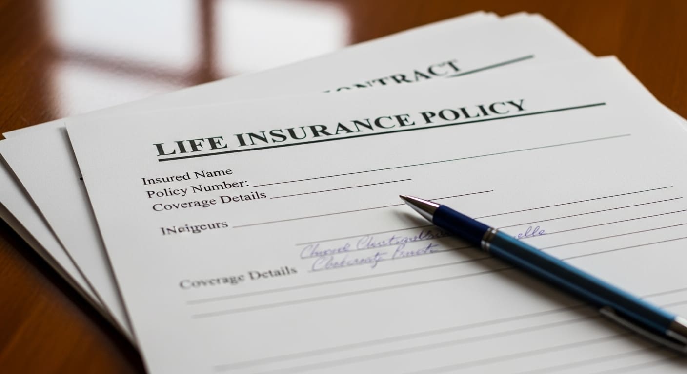 종신보험 연금전환 신청서 서류 장면