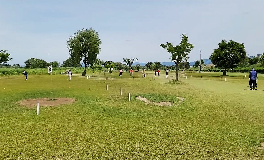 충청북도 청주 미호강파크골프장 소개