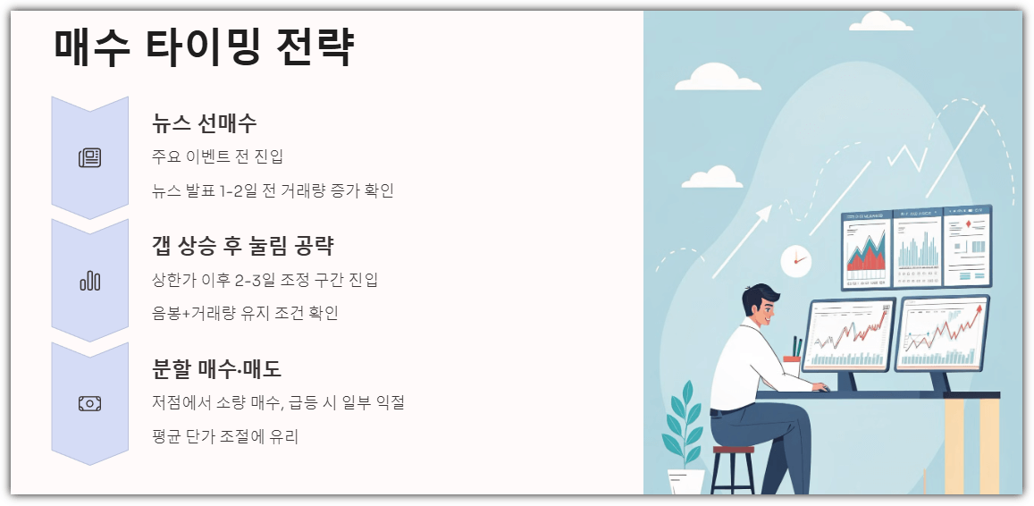 이재명 관련주 매수 타이밍 전략