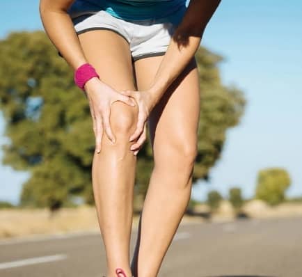 무릎 통증 사진