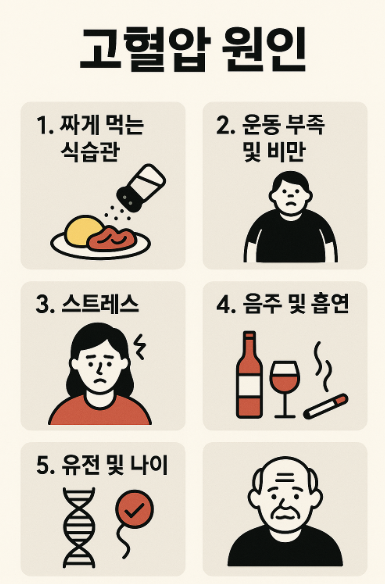 고혈압 원인 5가지