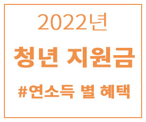 썸네일-2022년청년지원금_연소득별정리