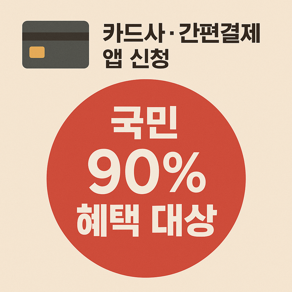 1인당 10만 원 지원받는 민생회복 소비쿠폰 총정리.