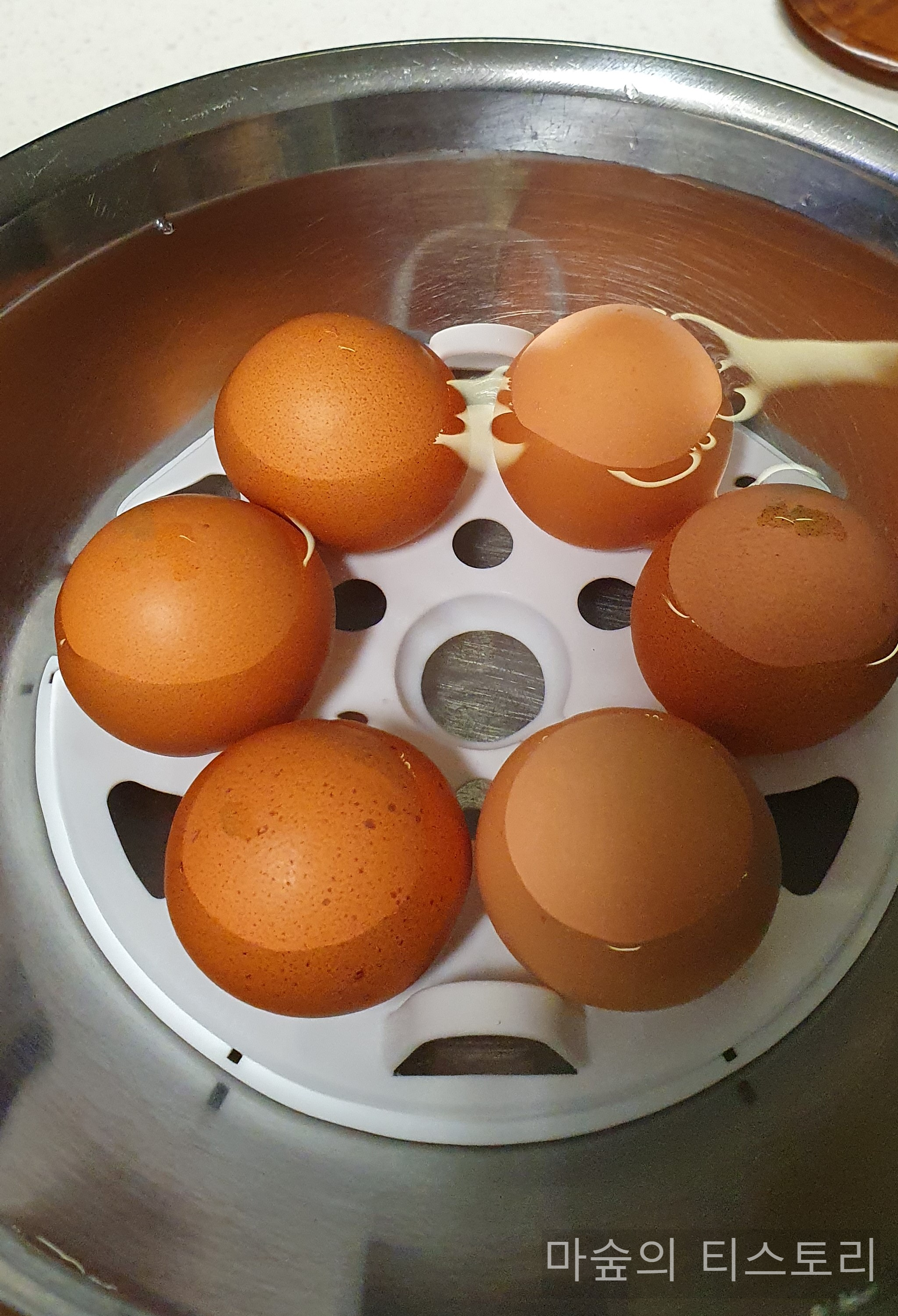 계란찜기_달걀조리기_ 이스타 2단 멀티 ES-EB100