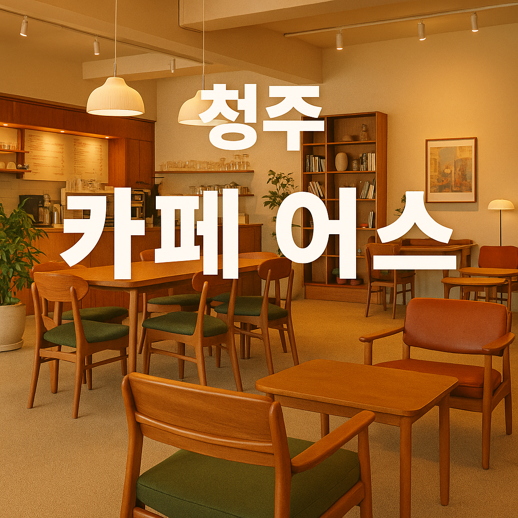 청주 카페 어스