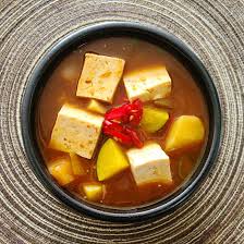 된장찌개, 구수하게 끓여 완성된 장면