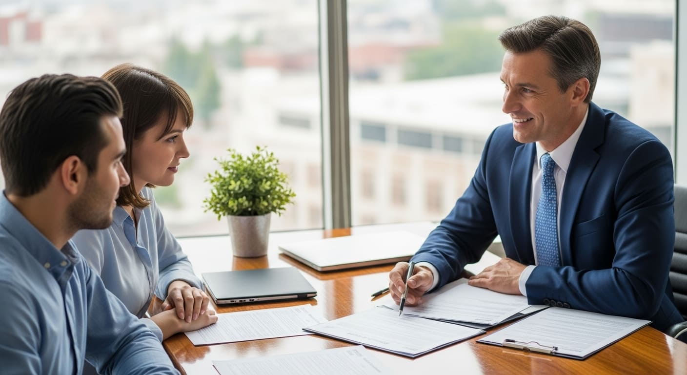 생명보험 연금전환 신청서와 펜이 놓인 모습
