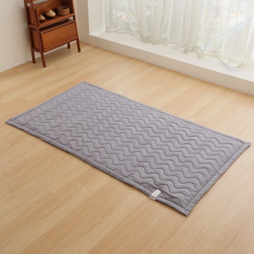 전자파 없는 전기장판 전기매트 추천 - 한일의료기 에어퀄팅 디럭스 모던그레이 탄소매트