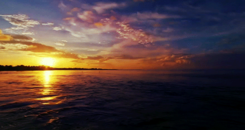 힐링 사진(일몰 사진)