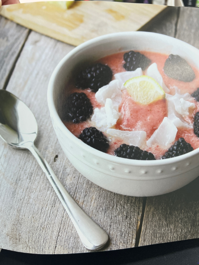 블루베리, 레몬, 코코넛 등 스무디볼