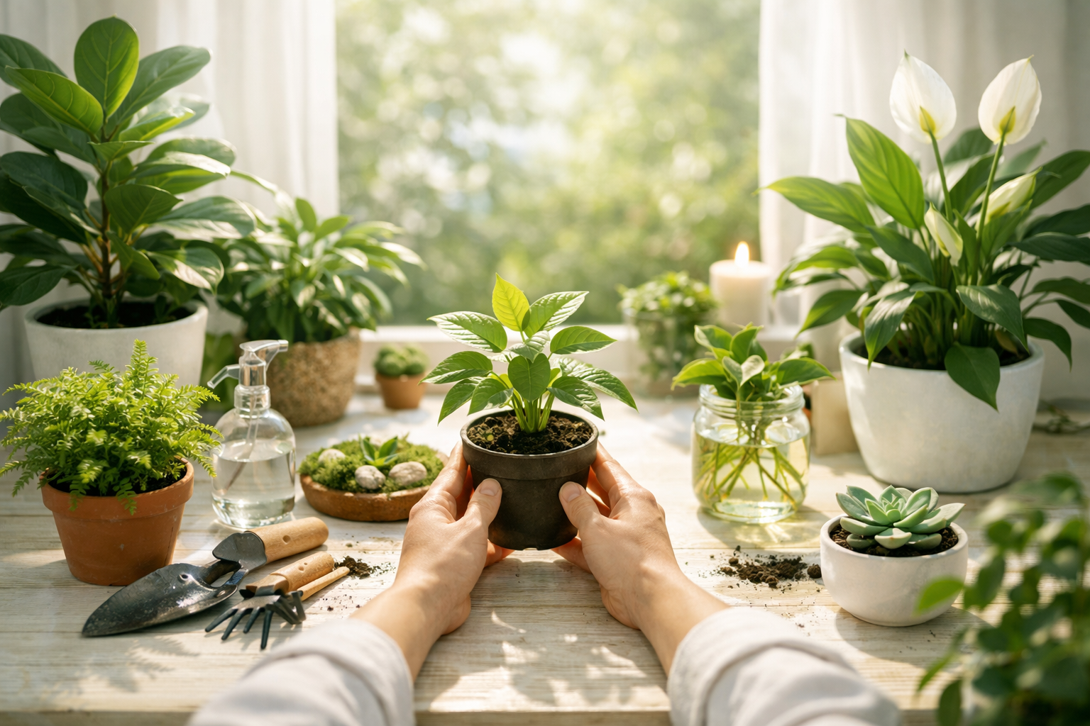 식물 키우기의 놀라운 심리 효과