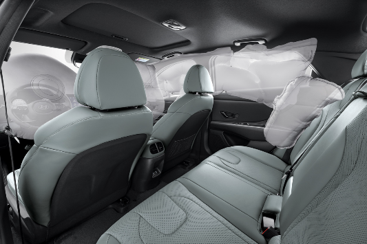 아반떼하이브리드 내부 디자인