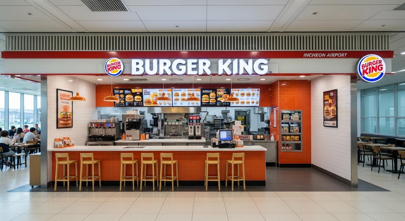 인천공항 버거킹