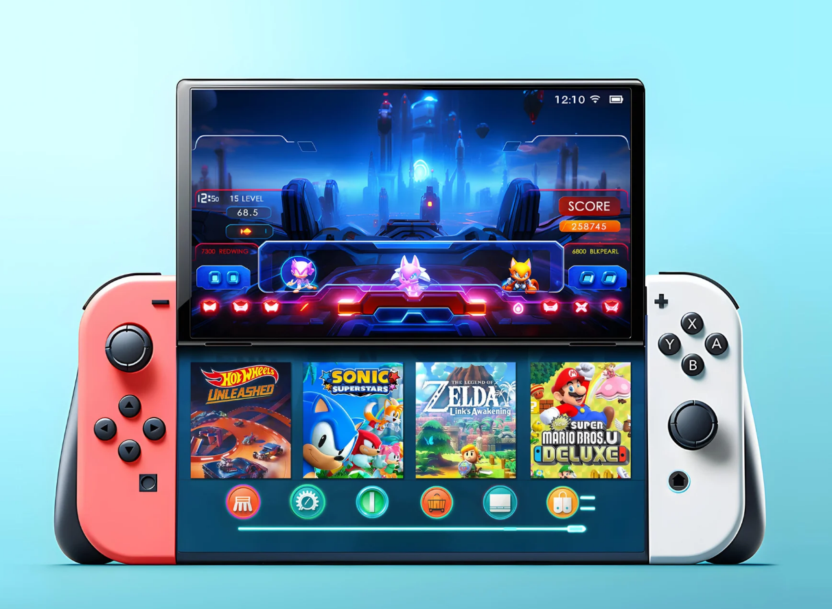 닌텐도 스위치2 하위 호환 관련 소식을 설명하는 이미지