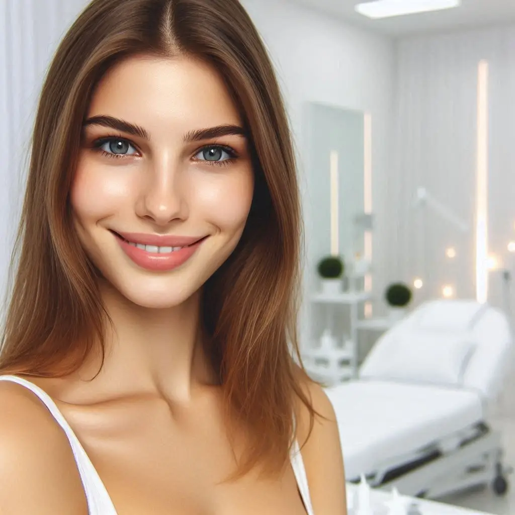 피부,체형관리 샵 배경