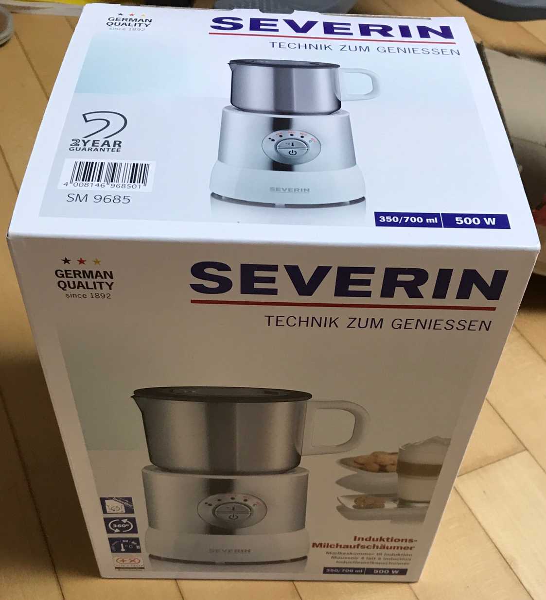 세버린 우유거품기 박스