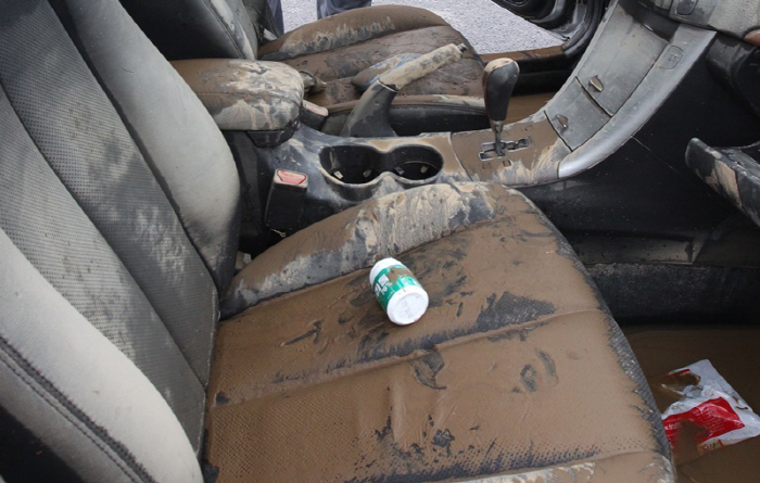 차량 내부 시트 및 프레임 시트 사진 1