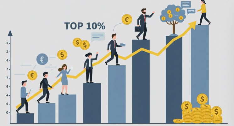 소득 상위 10% 관련이미지