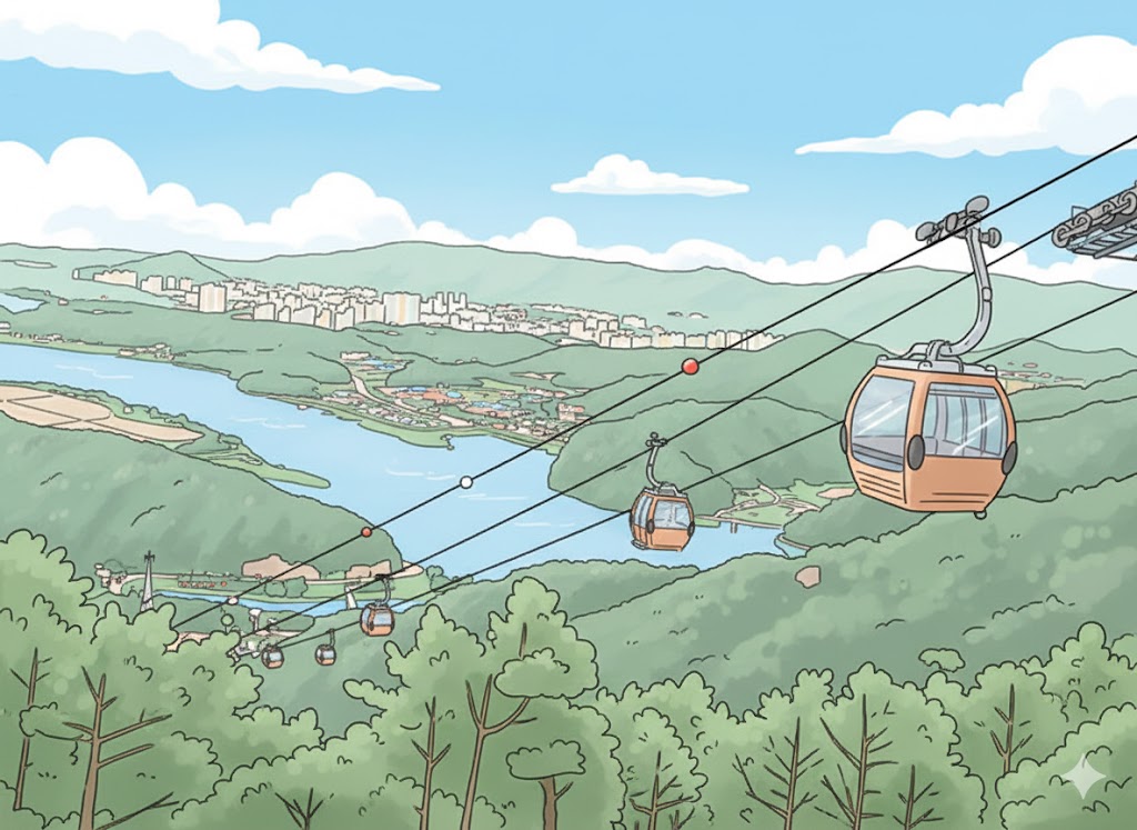 춘천 삼악산 호수 케이블카