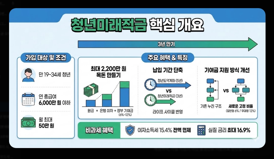 청년미래적금 신청 방법 [3년 2200만원 만들기] 가입 자격 및 출시 전 준비 전략