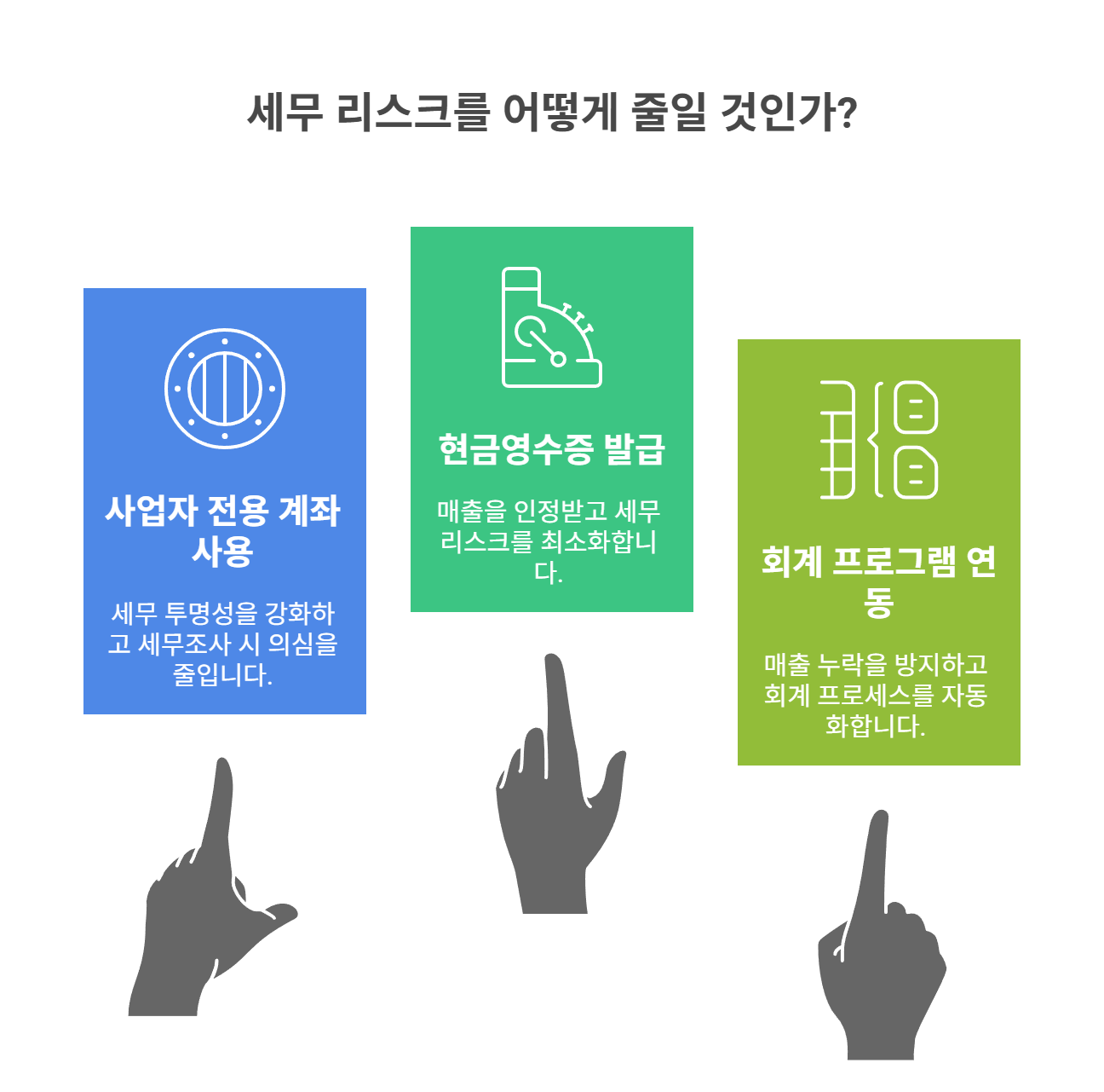 세무 리스크 줄이는 실전 팁