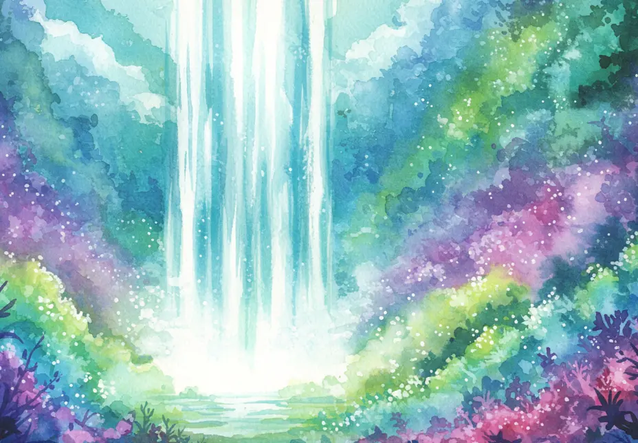 폭포가 쏟아지는 꿈 해몽