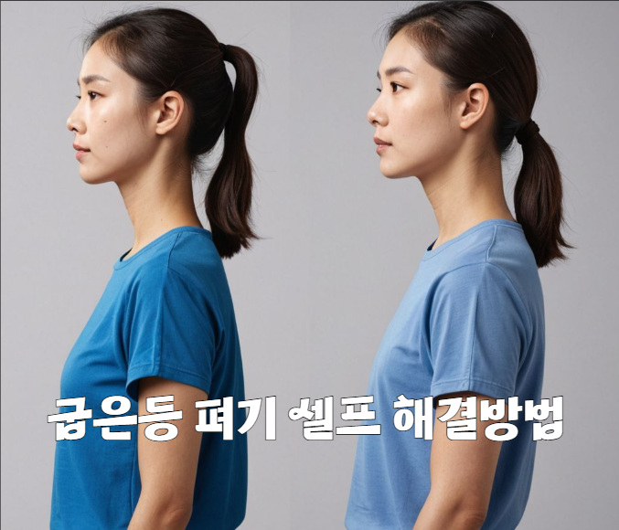 굽은등 펴기 셀프 해결방법