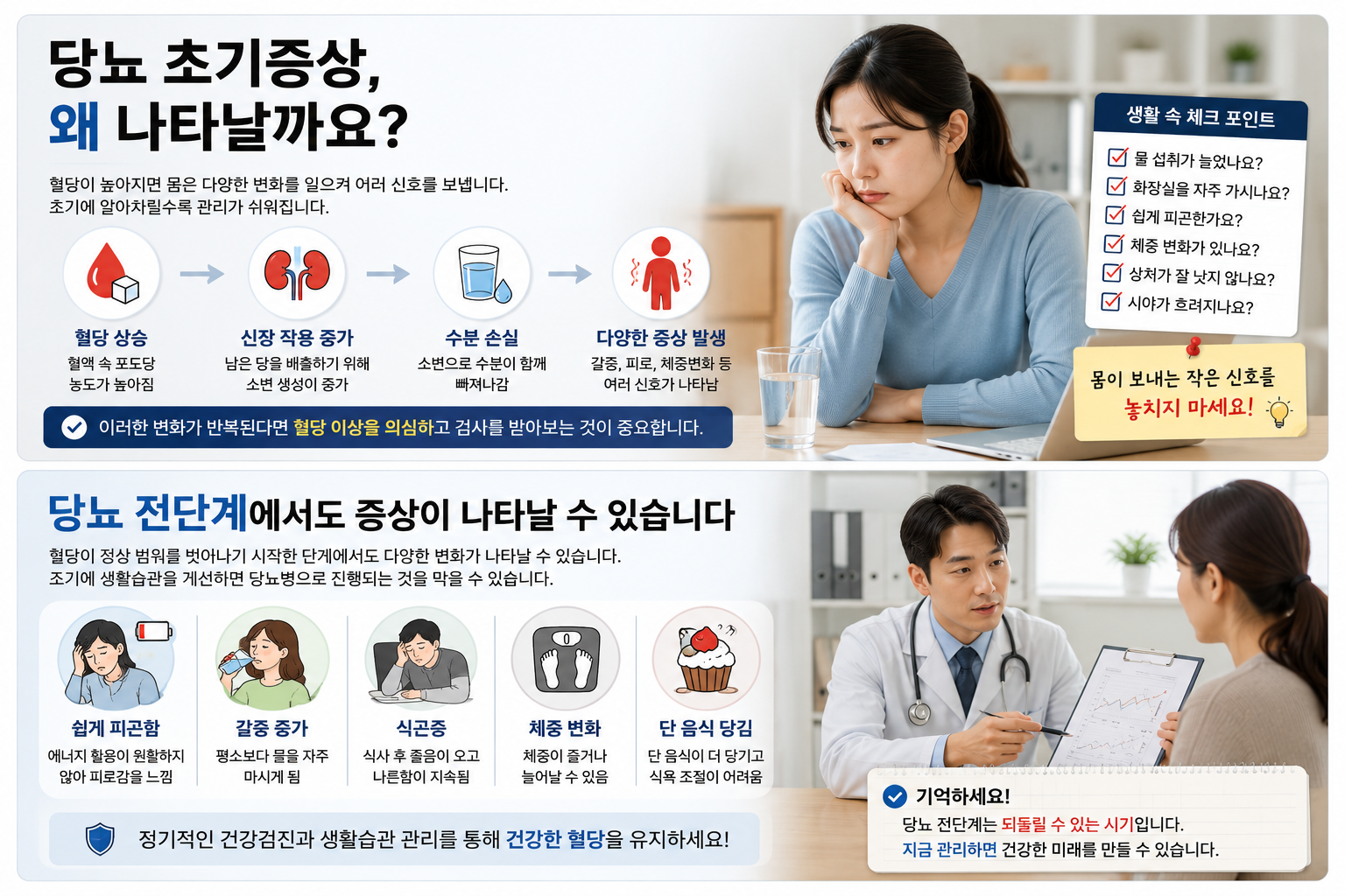 당뇨 초기증상이 나타나는 이유