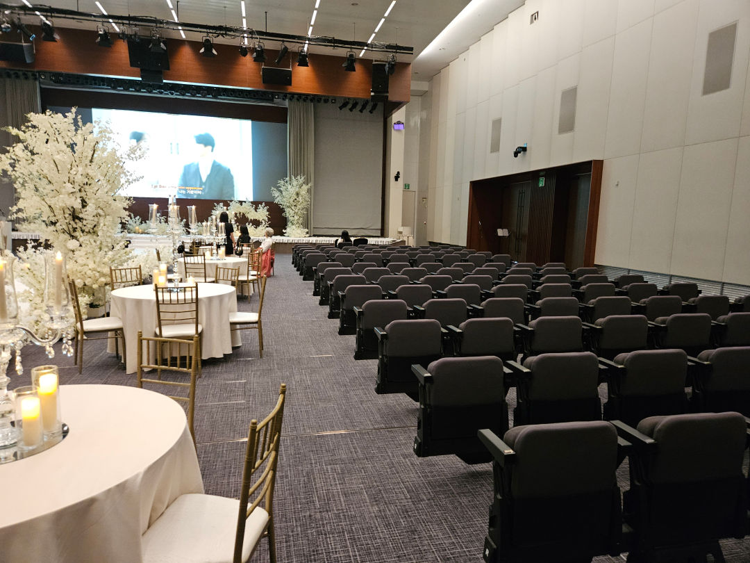 삼성전자 서초사옥 웨딩 분위기