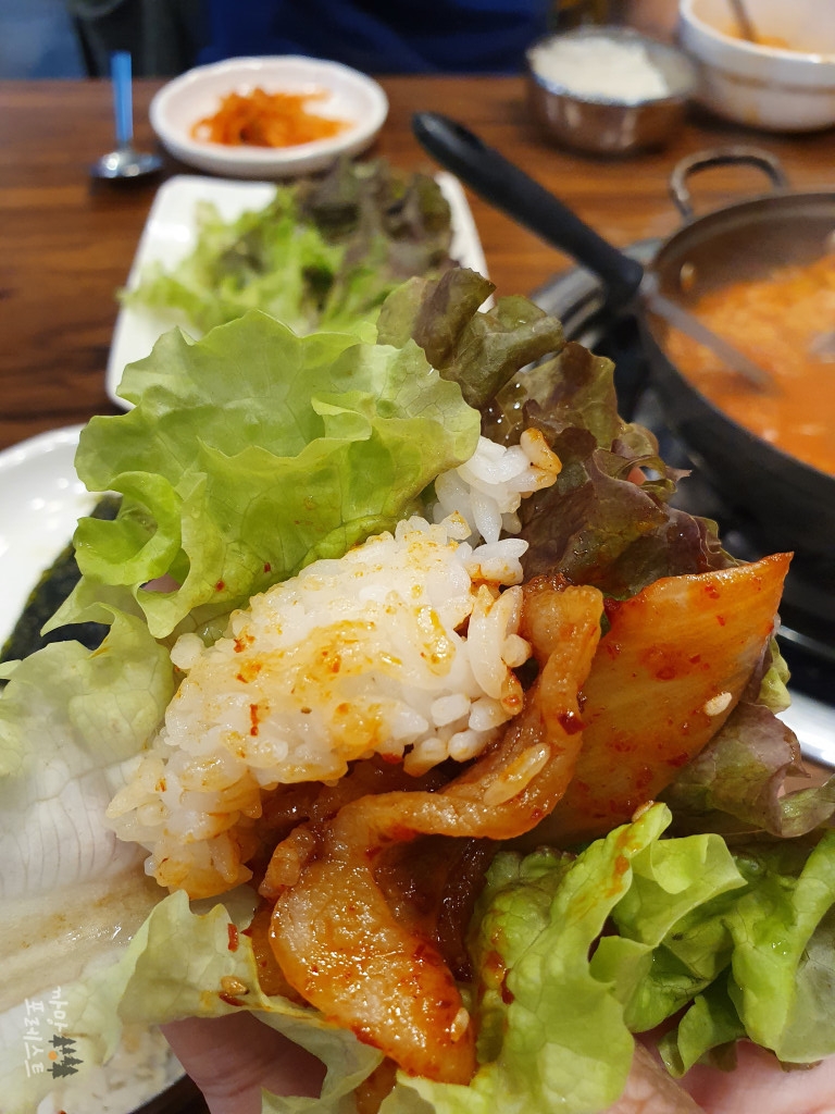 화성 석우동 집밥 쌈