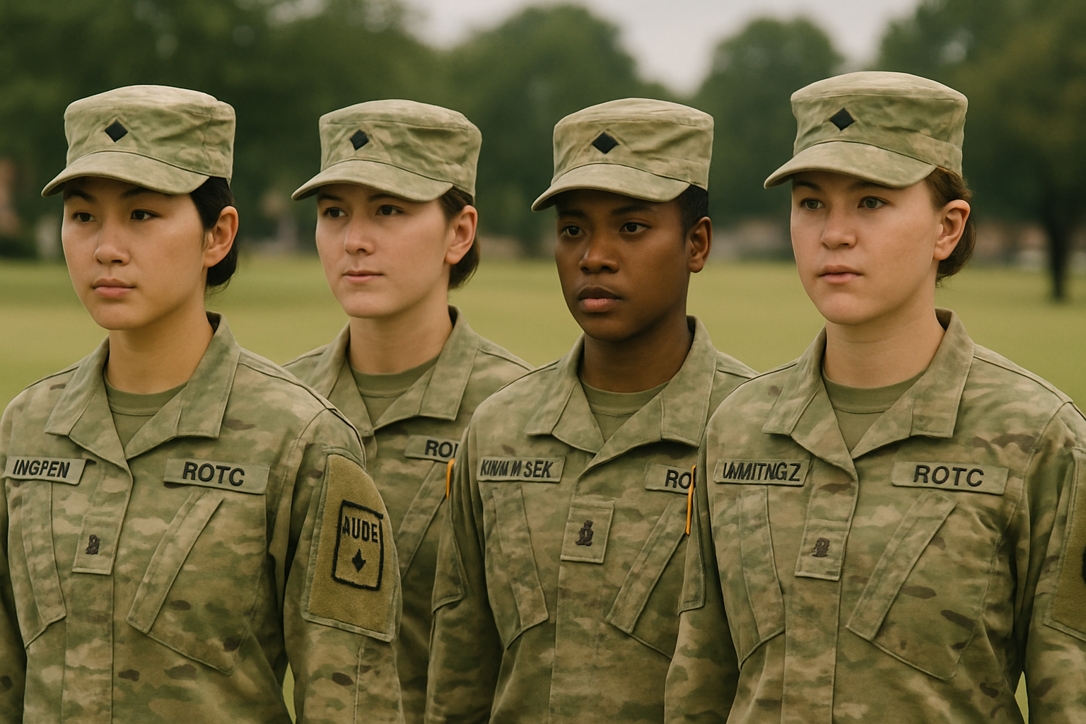 ROTC 여군들