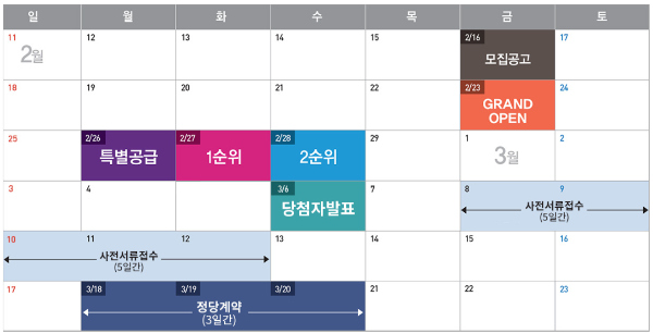 분양일정