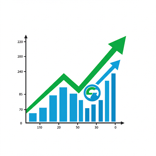 상승 주식 차트