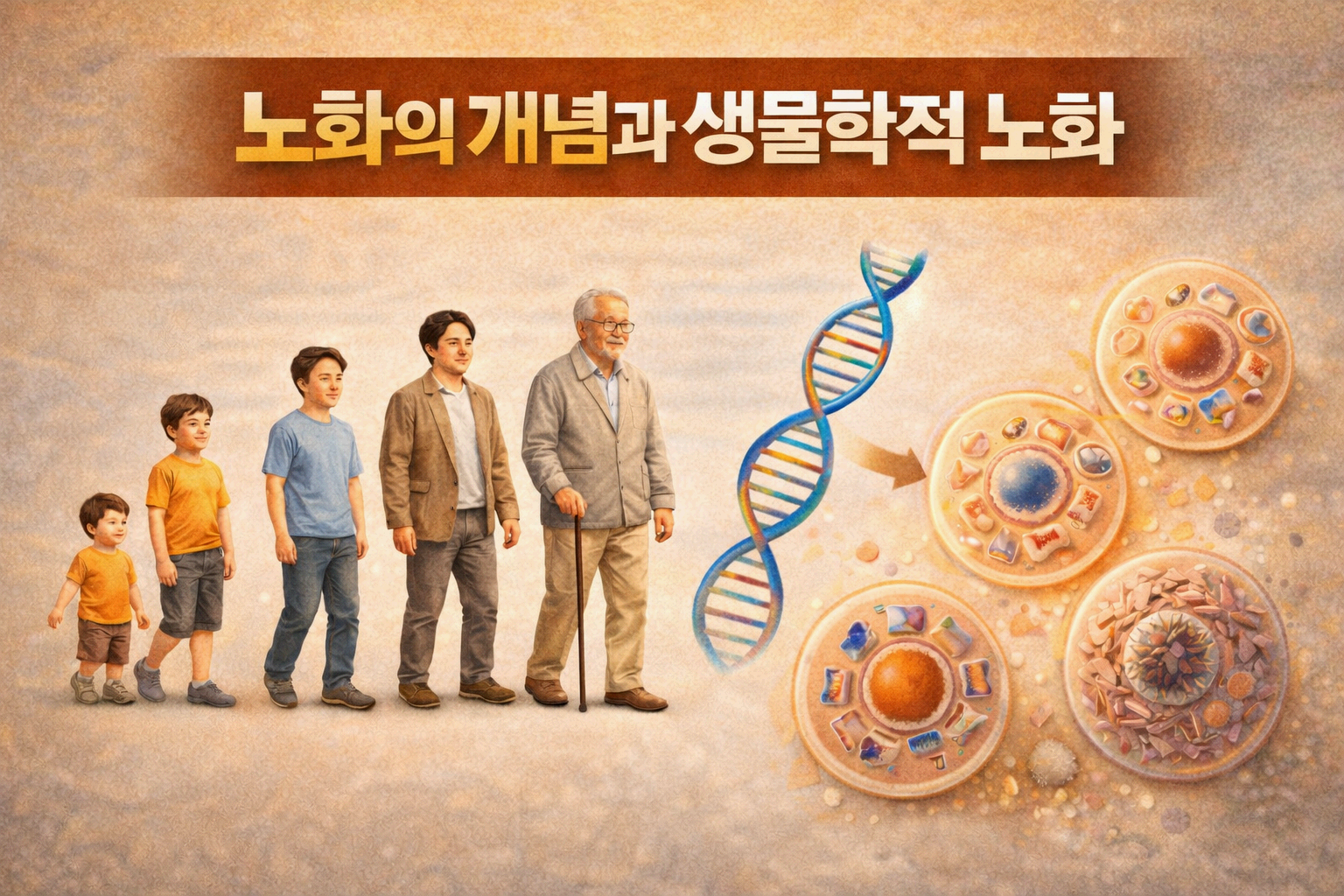 노화의 개념과 생물학적 노화