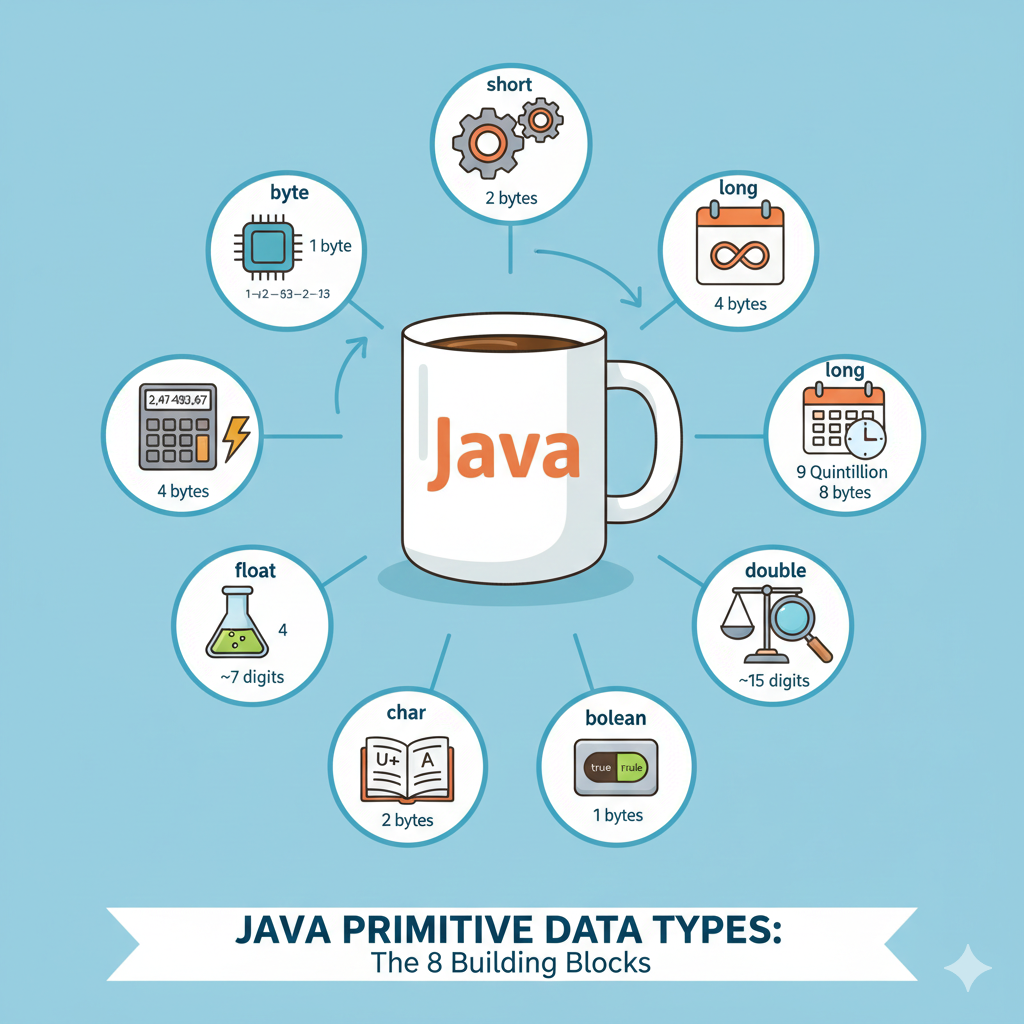 Java의 기본 데이터 타입(Primitive Types)