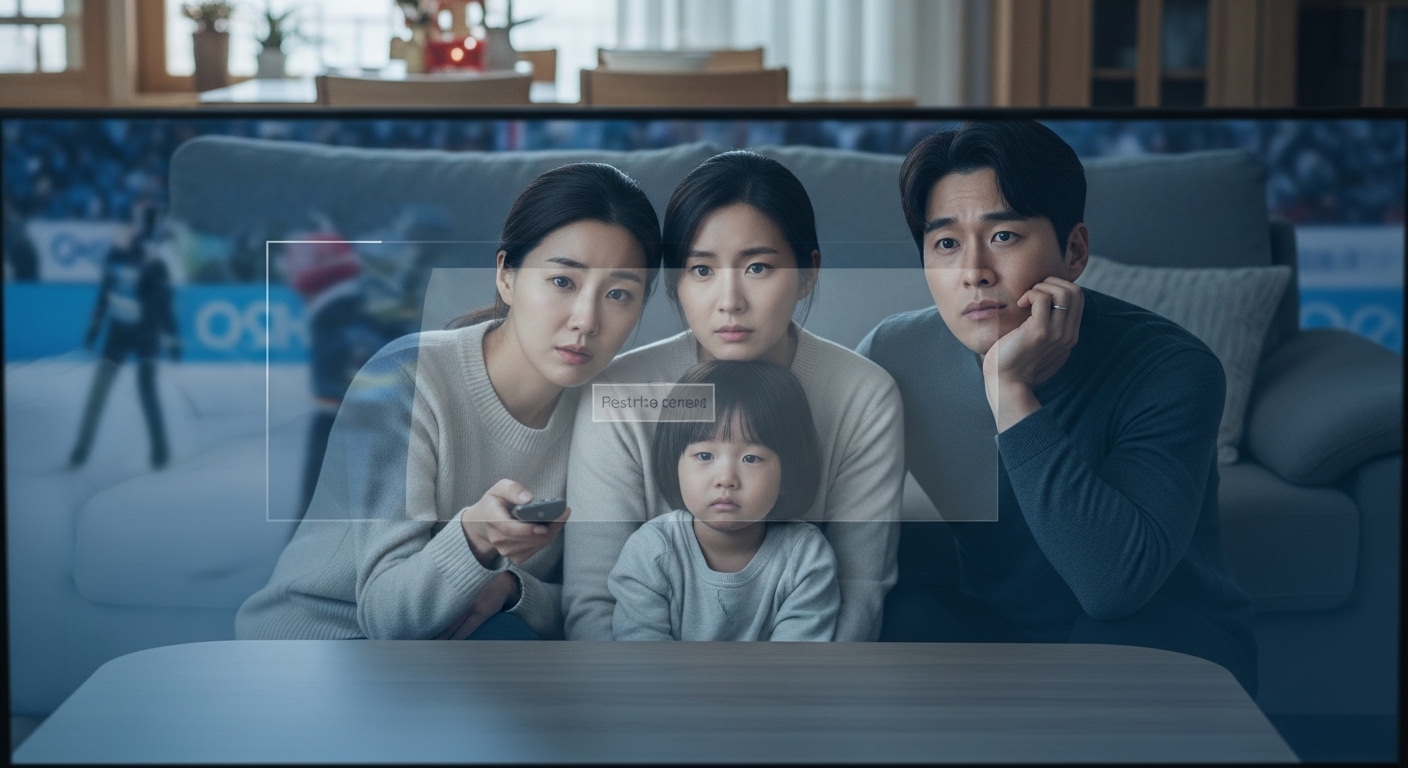 올림픽 채널을 찾고 있다