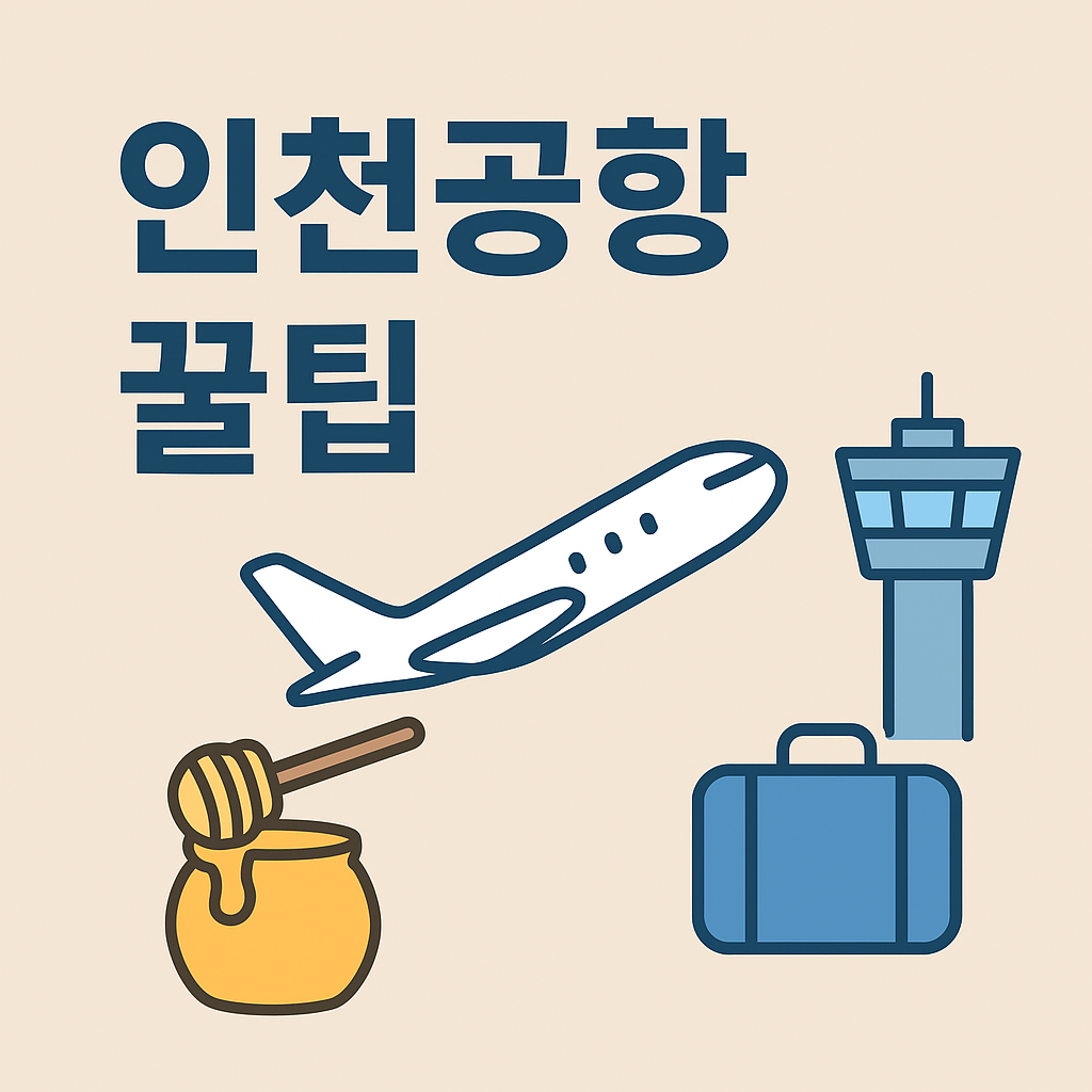 인천공항 꿀팁 정보
