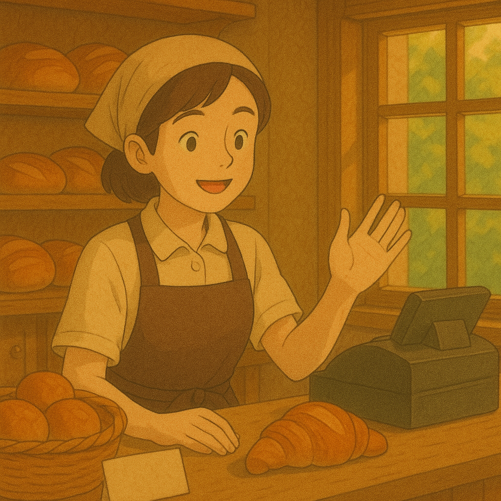 인생 여정수 2 빵집 일러스트