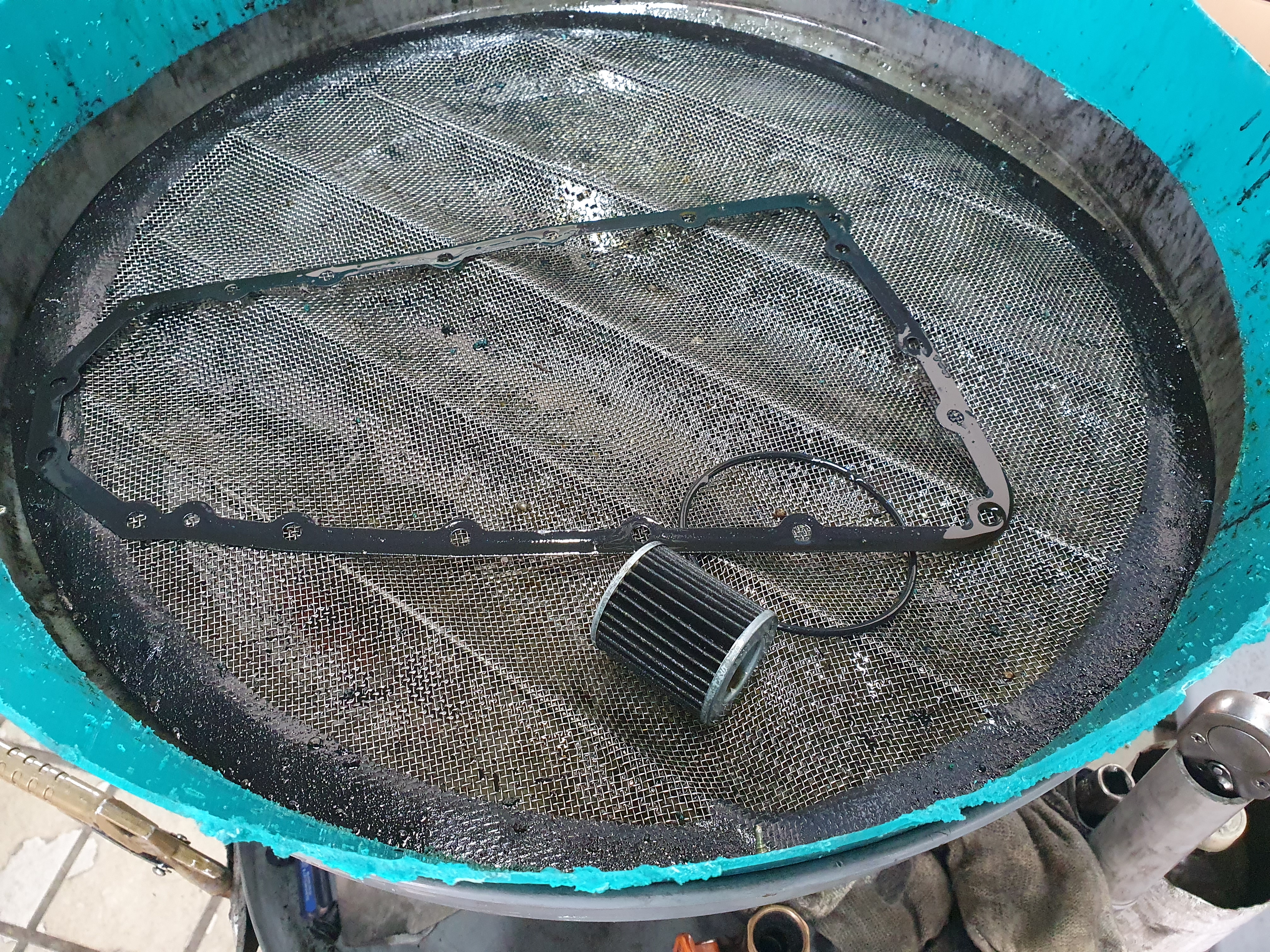 버리는 부품들, 미션오일펜 가스켓, 미션쿨러 오일, 미션오일필터