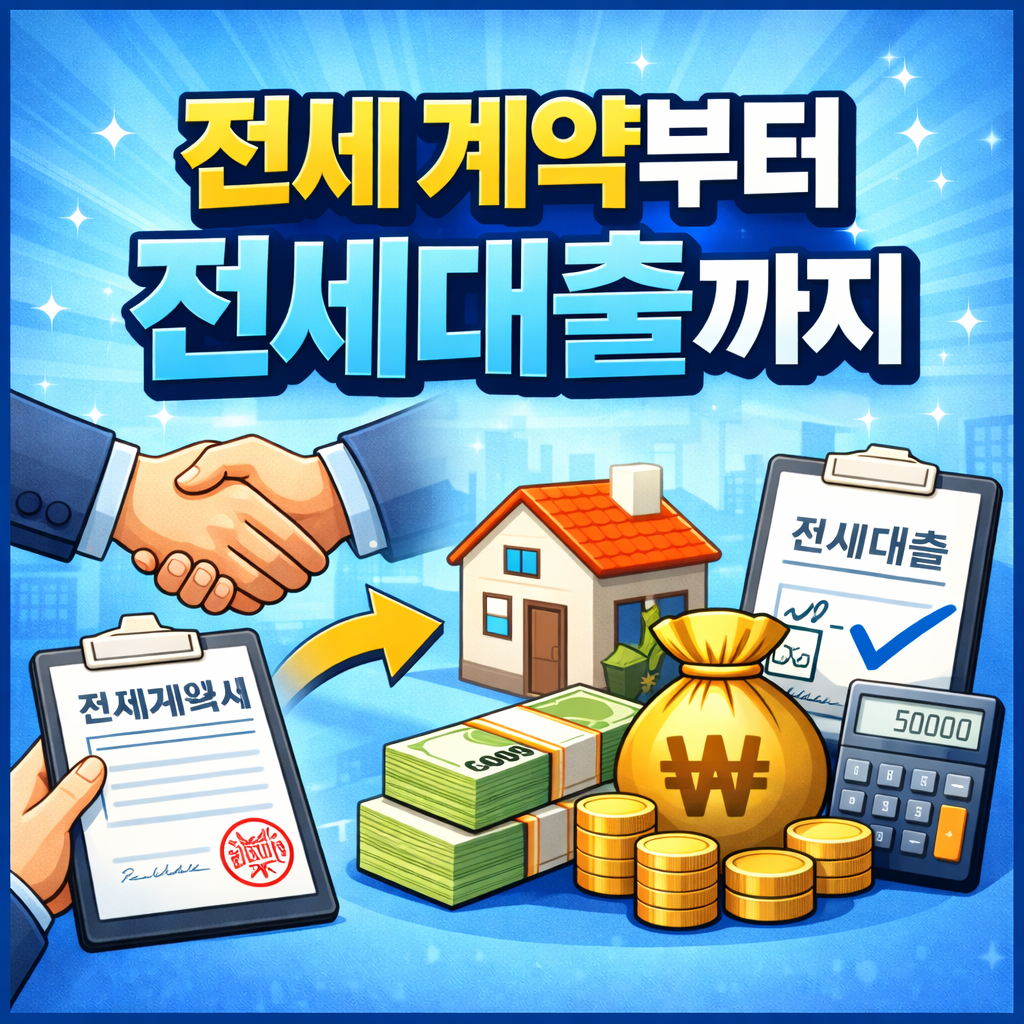 전세 계약 팁, 전세 대출 팁